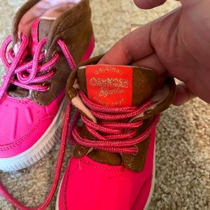 Cute girls shoes ready to play.